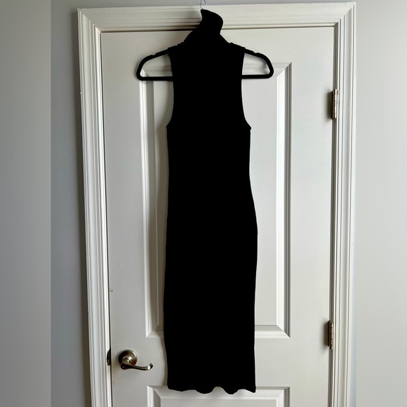 Zara Dresses & Skirts - Zara Sleeveless Midi Turtleneck Dress